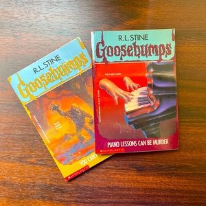 Vintage Goosebumps books